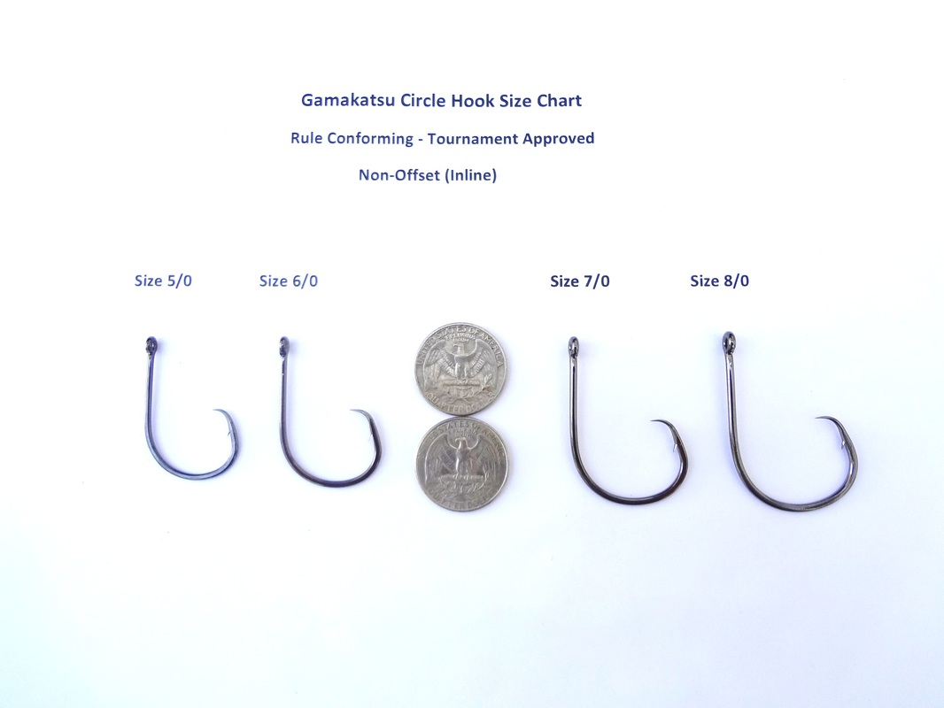 Gamakatsu Circle Hooks Size Chart