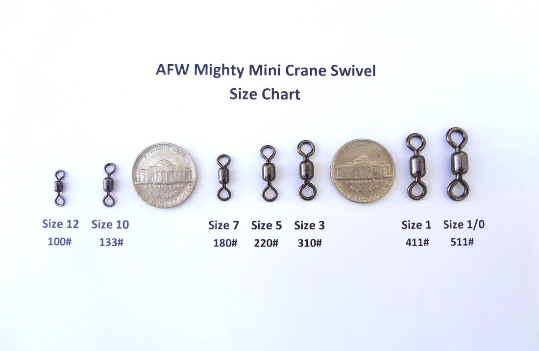 Crane Swivel Size Chart